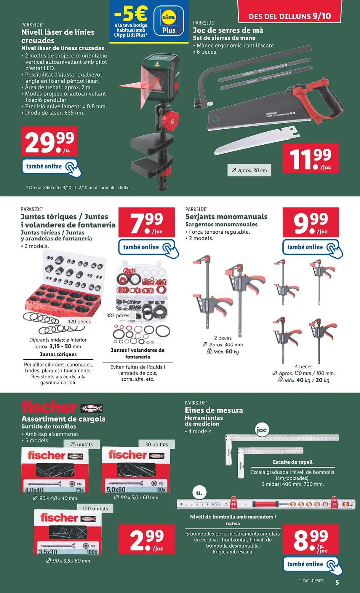 Catálogo de Folleto Lidl 2 de octubre al 16 de octubre 2023 - Página 5