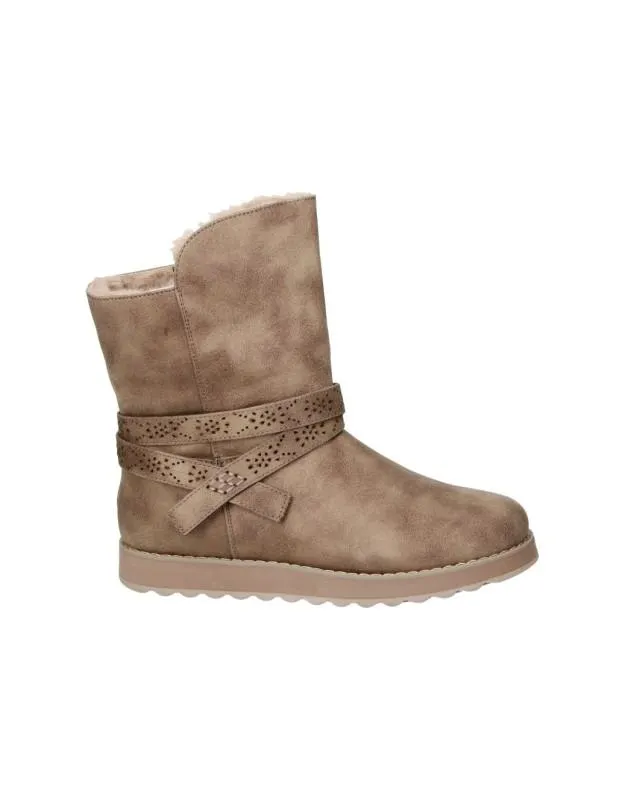 Botines taupe Skechers Night Peaks