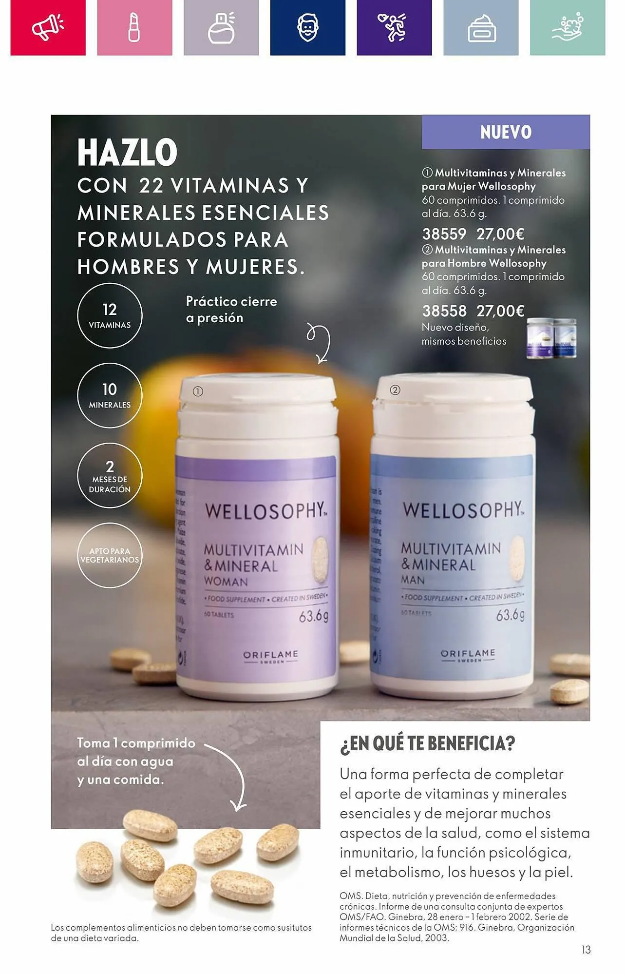 Catálogo de Folleto Oriflame 30 de agosto al 19 de septiembre 2023 - Página 13