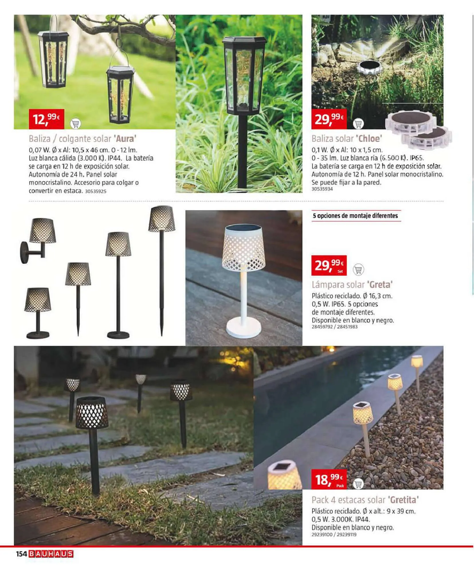 Catálogo de Folleto Bauhaus 7 de marzo al 15 de agosto 2023 - Página 154