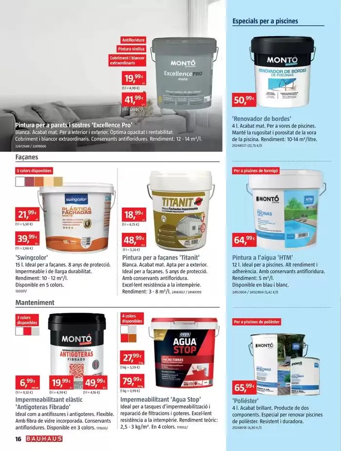 Catálogo de Bricolatge, reformes, decoració i jardí 3 de abril al 7 de mayo 2025 - Página 16