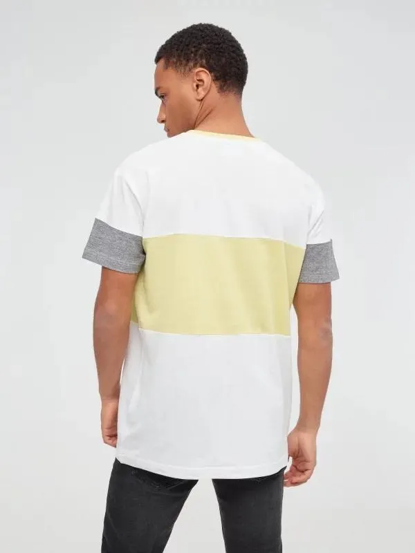Camiseta color block