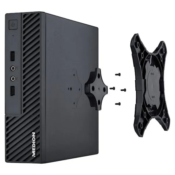 MEDION® AKOYA® S23005, Procesador Intel® Core™ i3-1115G4, Windows 11 Home, 256 GB SSD, 8 GB RAM, PC multimedia delgado