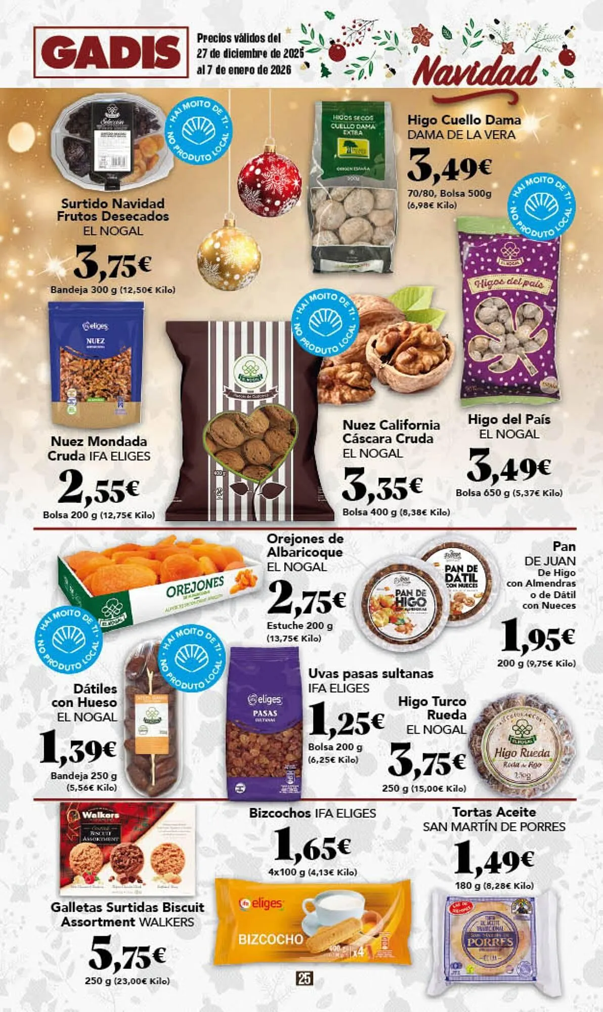 Catálogo de Folleto Gadis 27 de diciembre al 7 de enero 2026 - Página 25