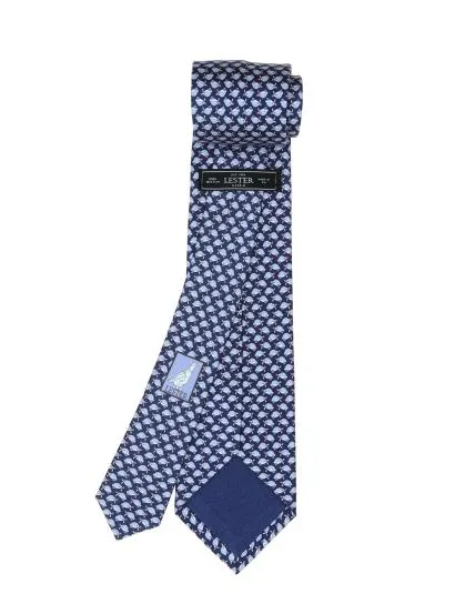 Corbata tortugas Azul/azul