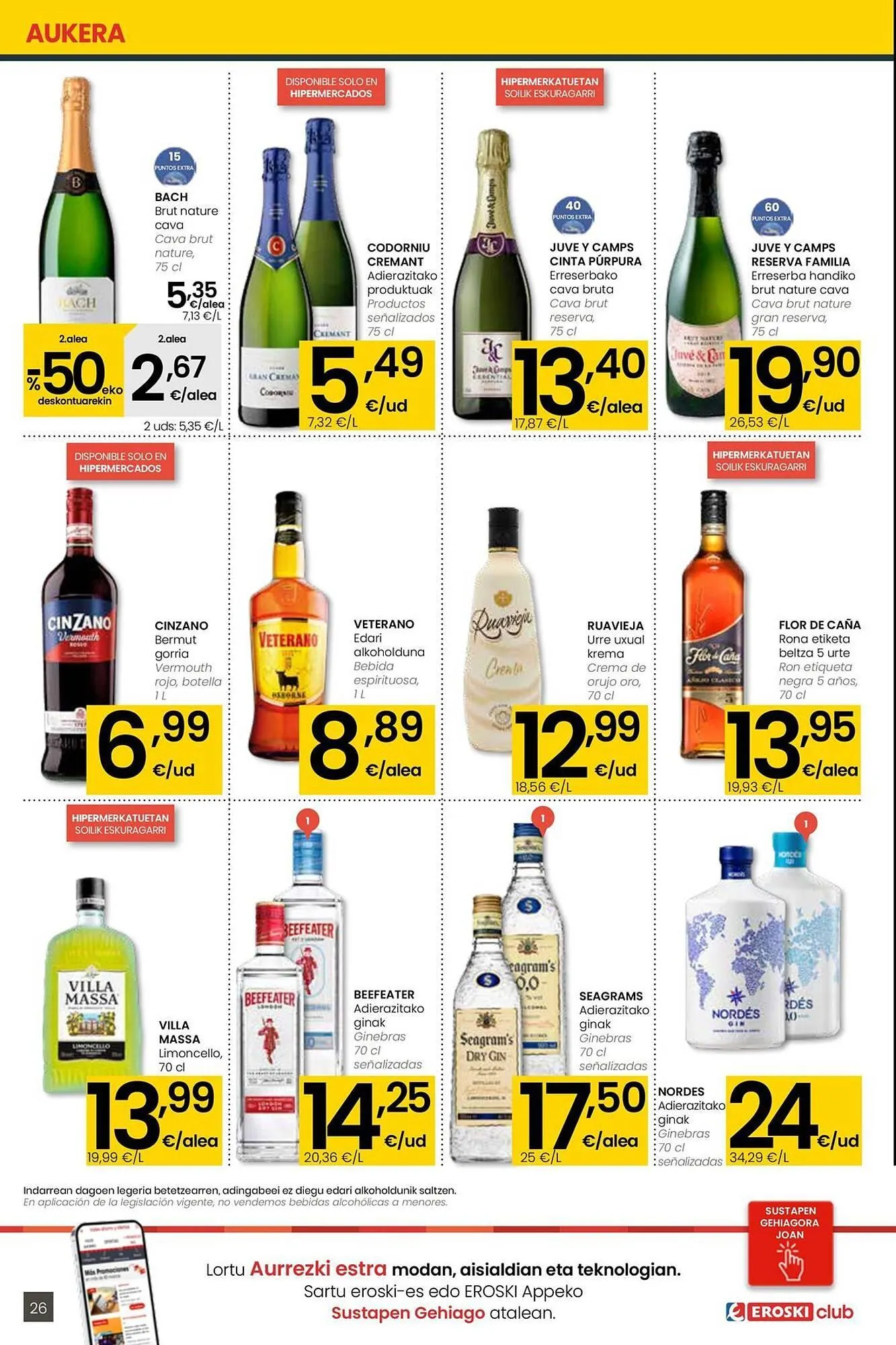 Catálogo de Folleto Eroski 15 de enero al 27 de enero 2026 - Página 26