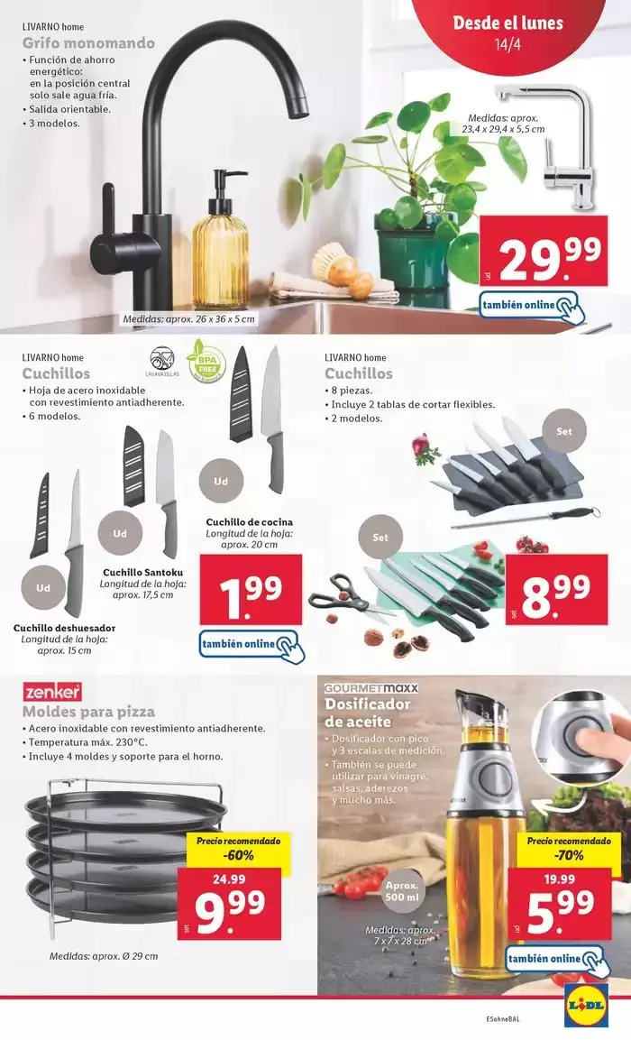 Catálogo de ¡Bazar Lidl! Ofertas válidas del 14/04 al 20/04 14 de abril al 20 de abril 2025 - Página 7