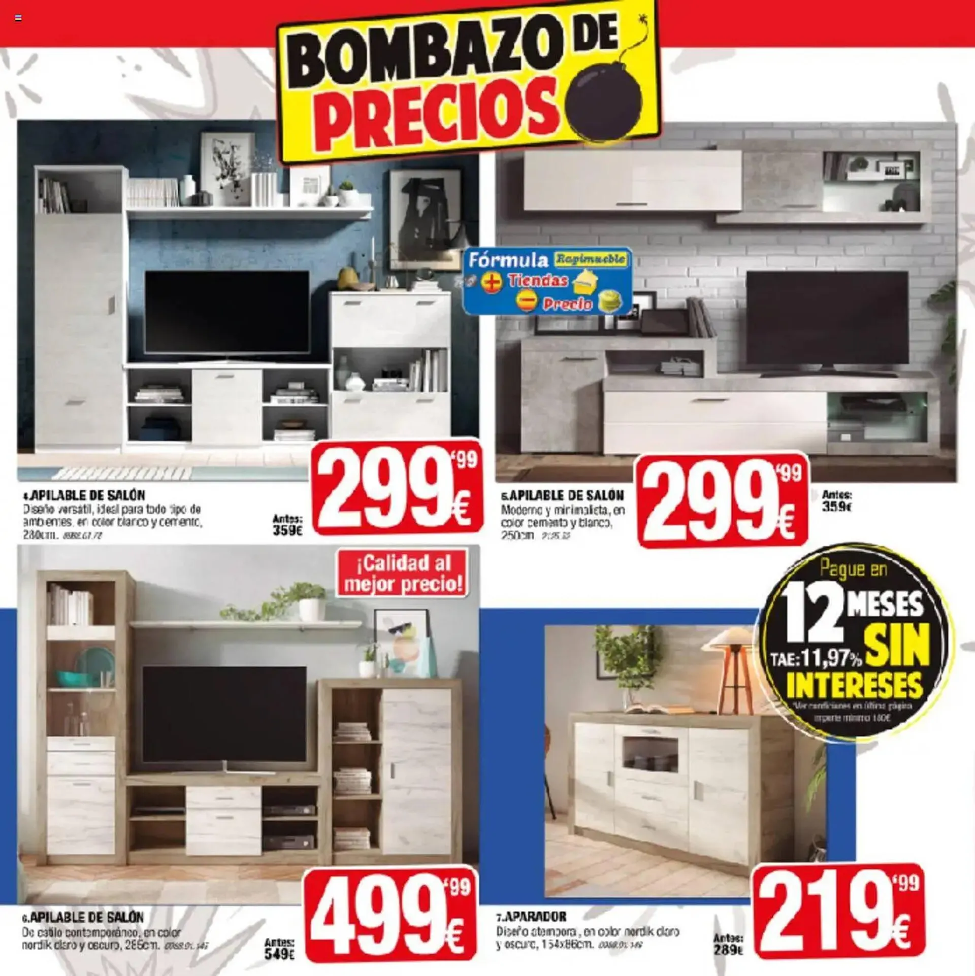 Catálogo de Folleto Rapimueble 8 de marzo al 30 de abril 2025 - Página 2