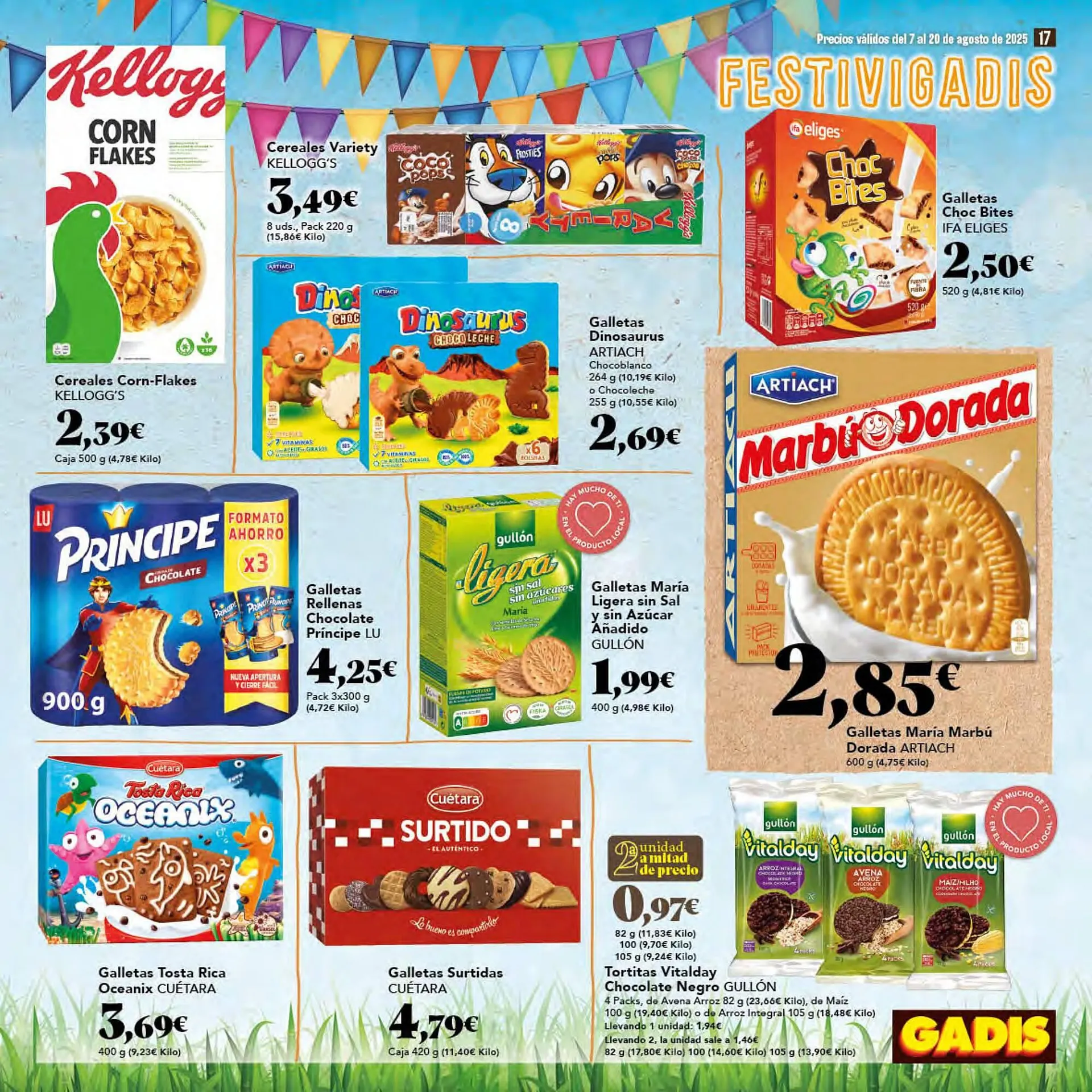 Catálogo de Folleto Gadis 7 de agosto al 21 de agosto 2025 - Página 17