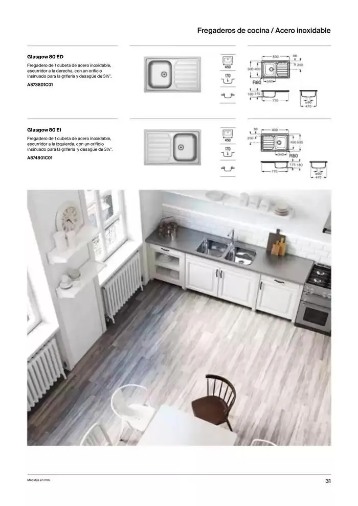 Catálogo de Fregaderos y grifería para cocina 9 de enero al 31 de diciembre 2025 - Página 33