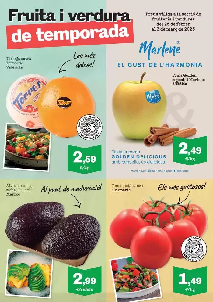 Catálogo de Ofertes D'ESTALVI! 26 de febrero al 18 de marzo 2025 - Página 2