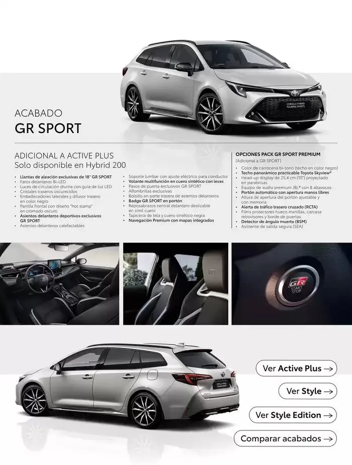 Catálogo de Catálogo del Corolla Touring Sports 25 de febrero al 25 de febrero 2026 - Página 10