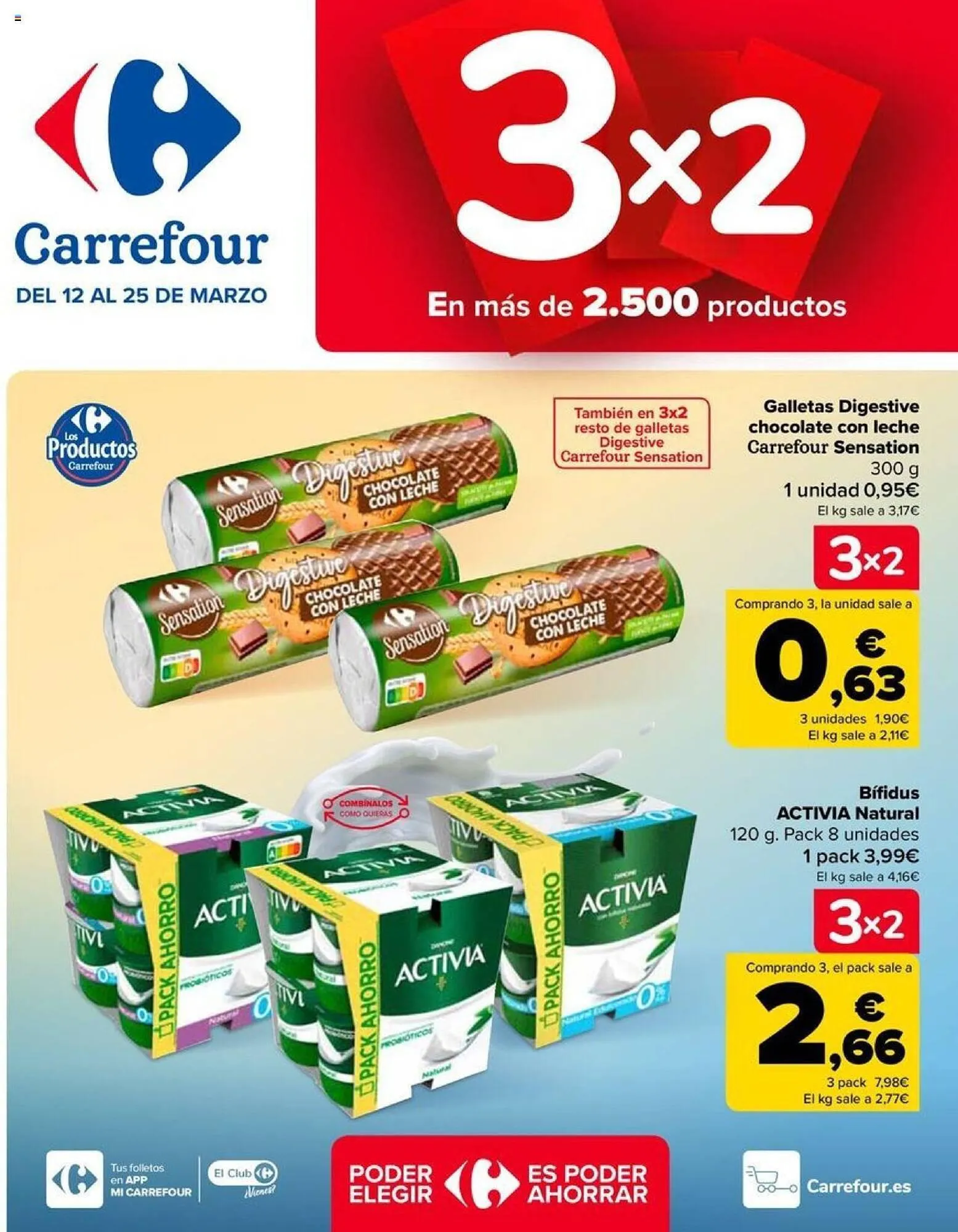 Catálogo de Folleto Carrefour 12 de marzo al 25 de marzo 2024 - Página 1