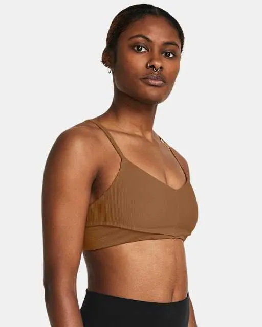 Top bralette acanalado UA Meridian para mujer