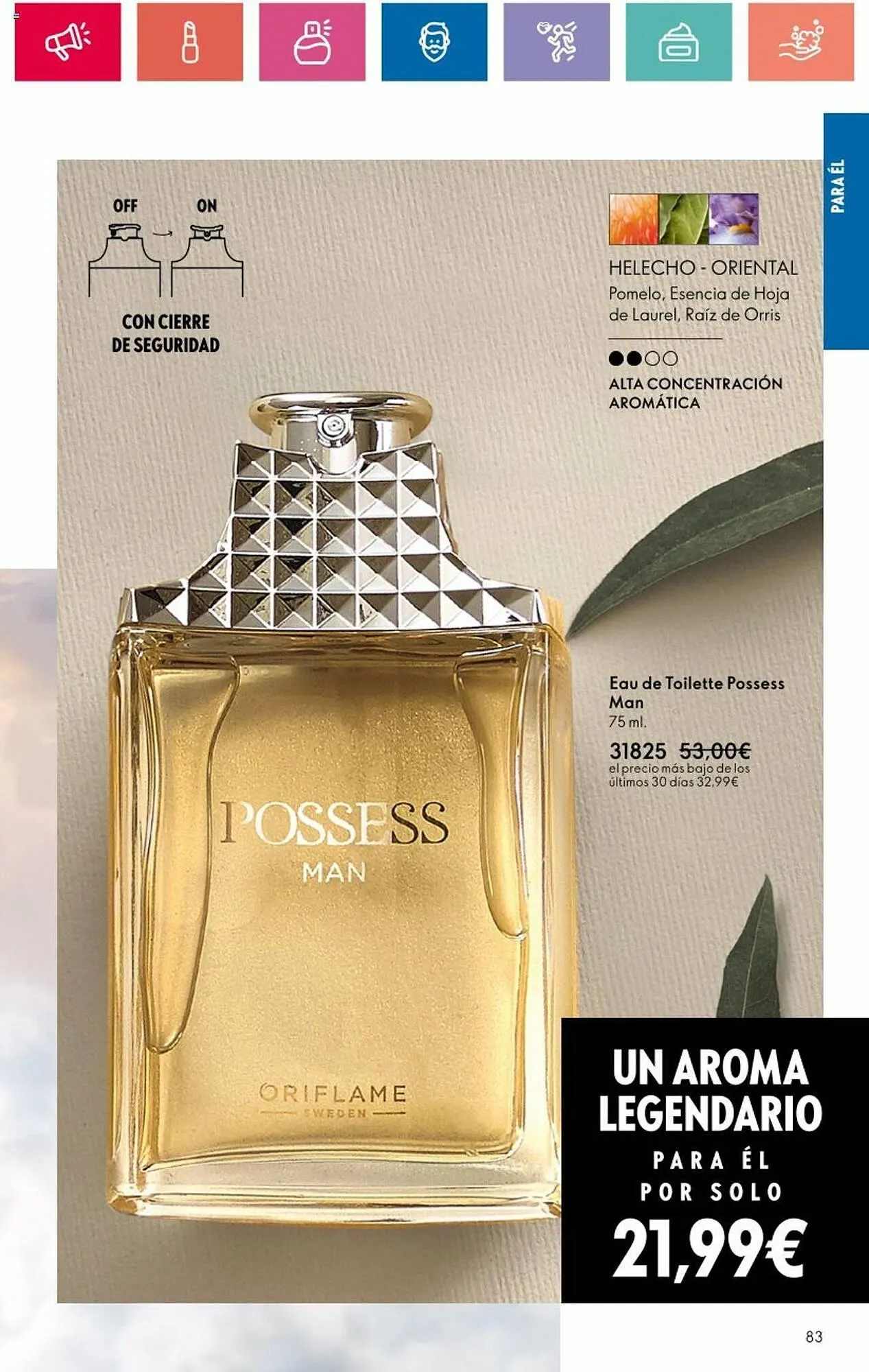 Catálogo de Folleto Oriflame 7 de mayo al 27 de mayo 2024 - Página 83