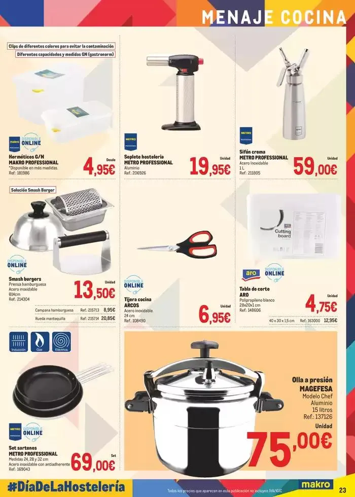 Catálogo de Makro Ofertas Especial Sur II 8 de octubre al 3 de noviembre 2024 - Página 23