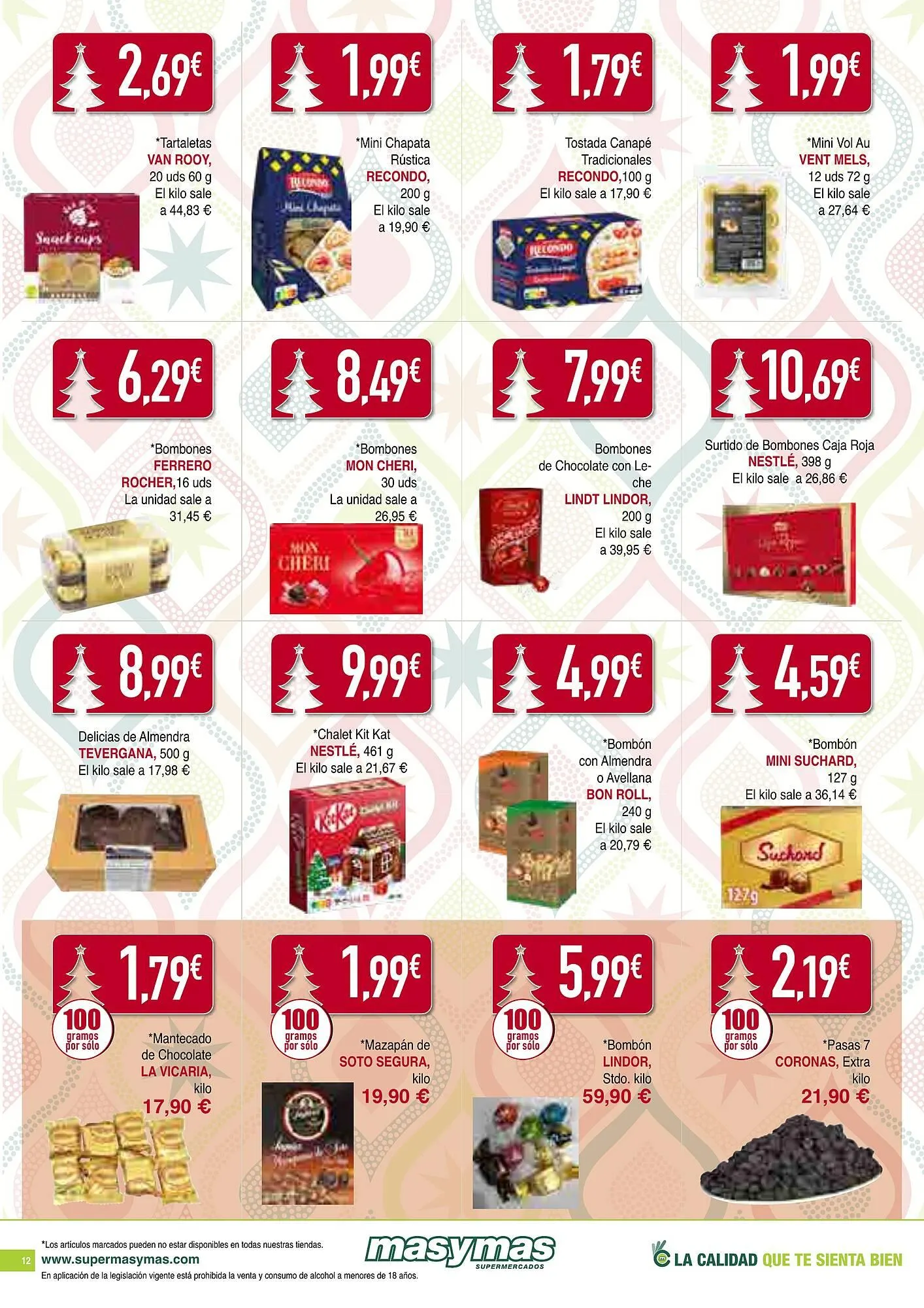 Catálogo de Folleto Masymas 27 de noviembre al 17 de diciembre 2025 - Página 12