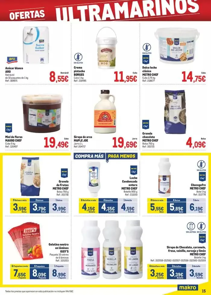Catálogo de Makro Precios Norte 8 de enero al 2 de febrero 2025 - Página 15