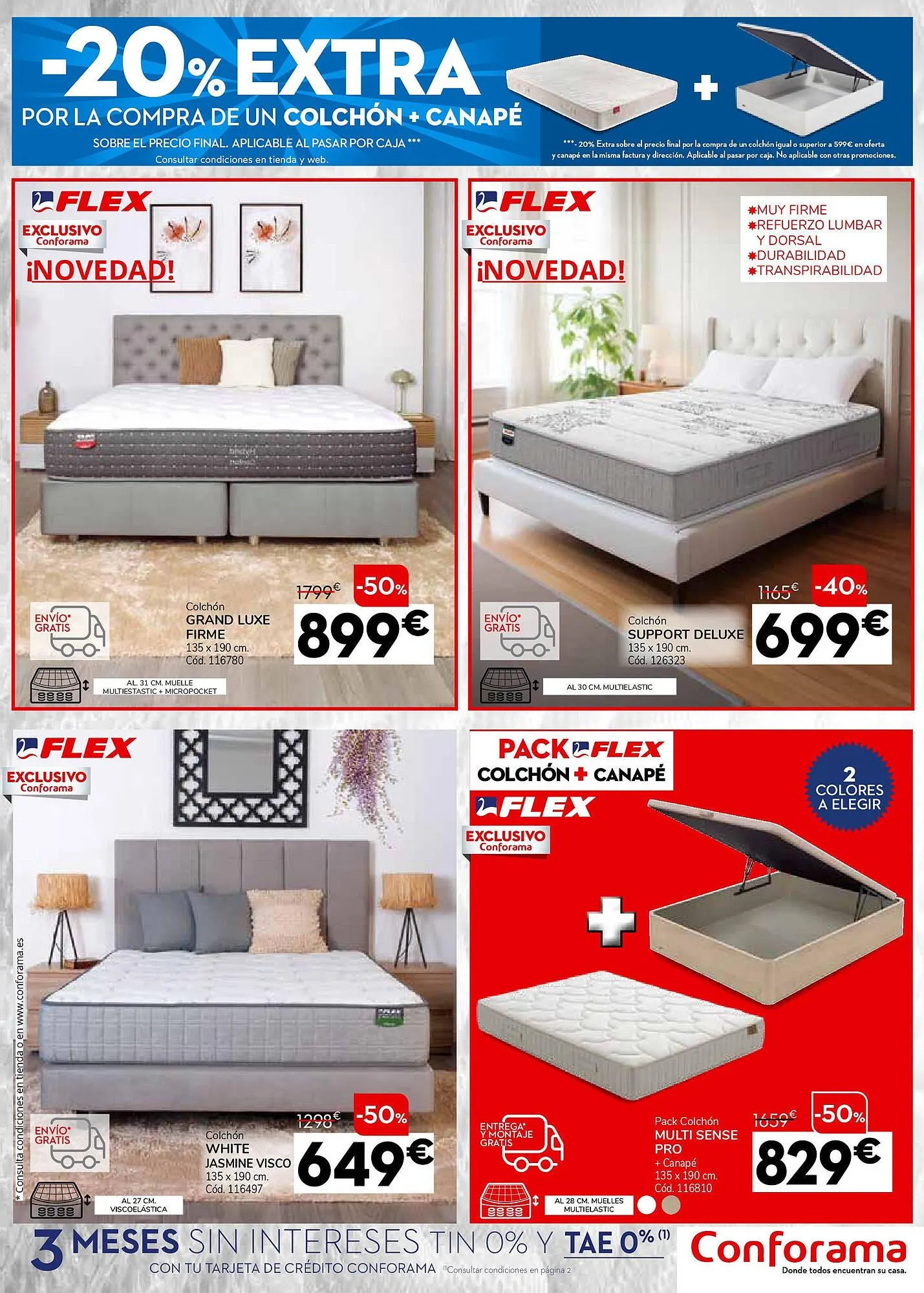 Catálogo de Folleto Conforama 1 de mayo al 28 de mayo 2025 - Página 5