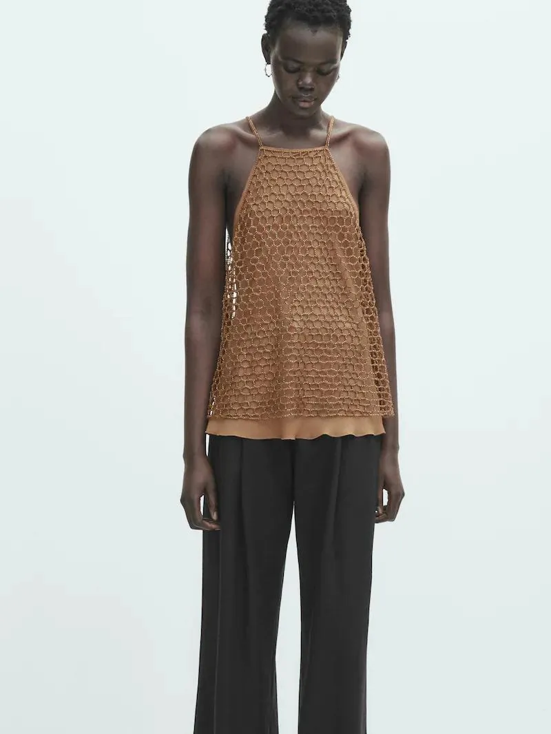 Top tirantes detalle pedrería