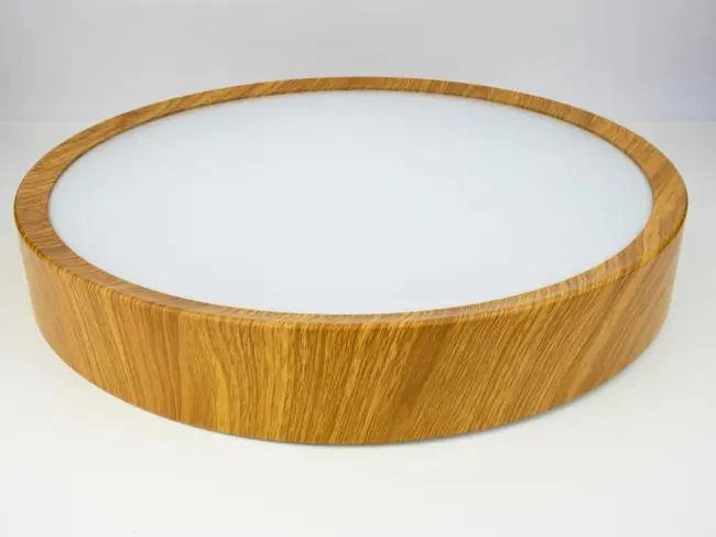 Plafón Madera IP44 18w 1350lm CCT Ø33