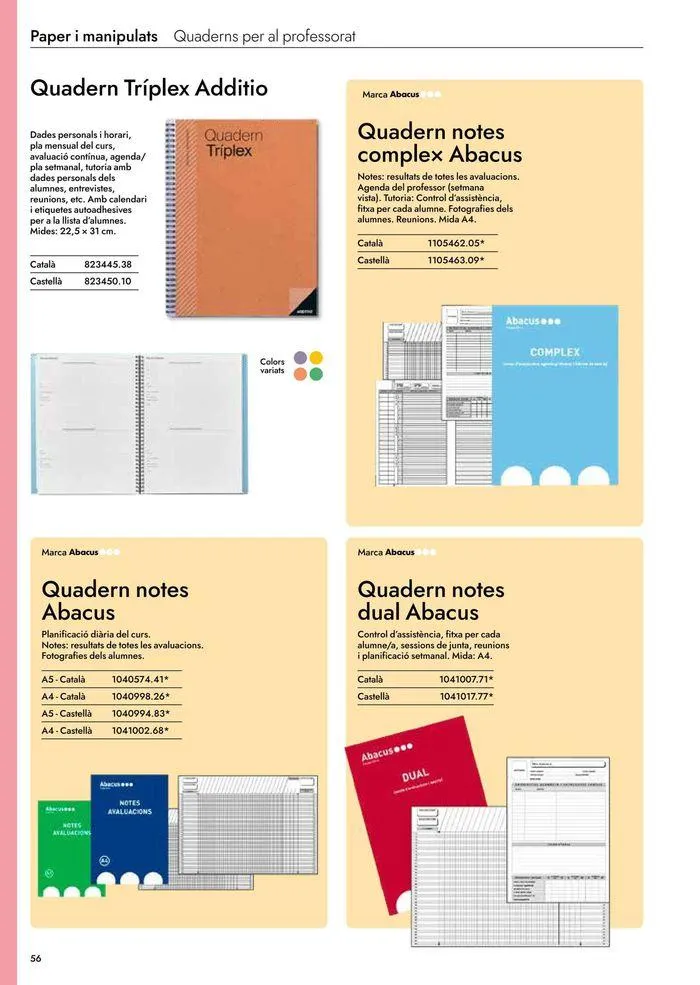 Catálogo de Catàleg Escolar 24-25 Abacus cat 19 de junio al 31 de marzo 2025 - Página 152