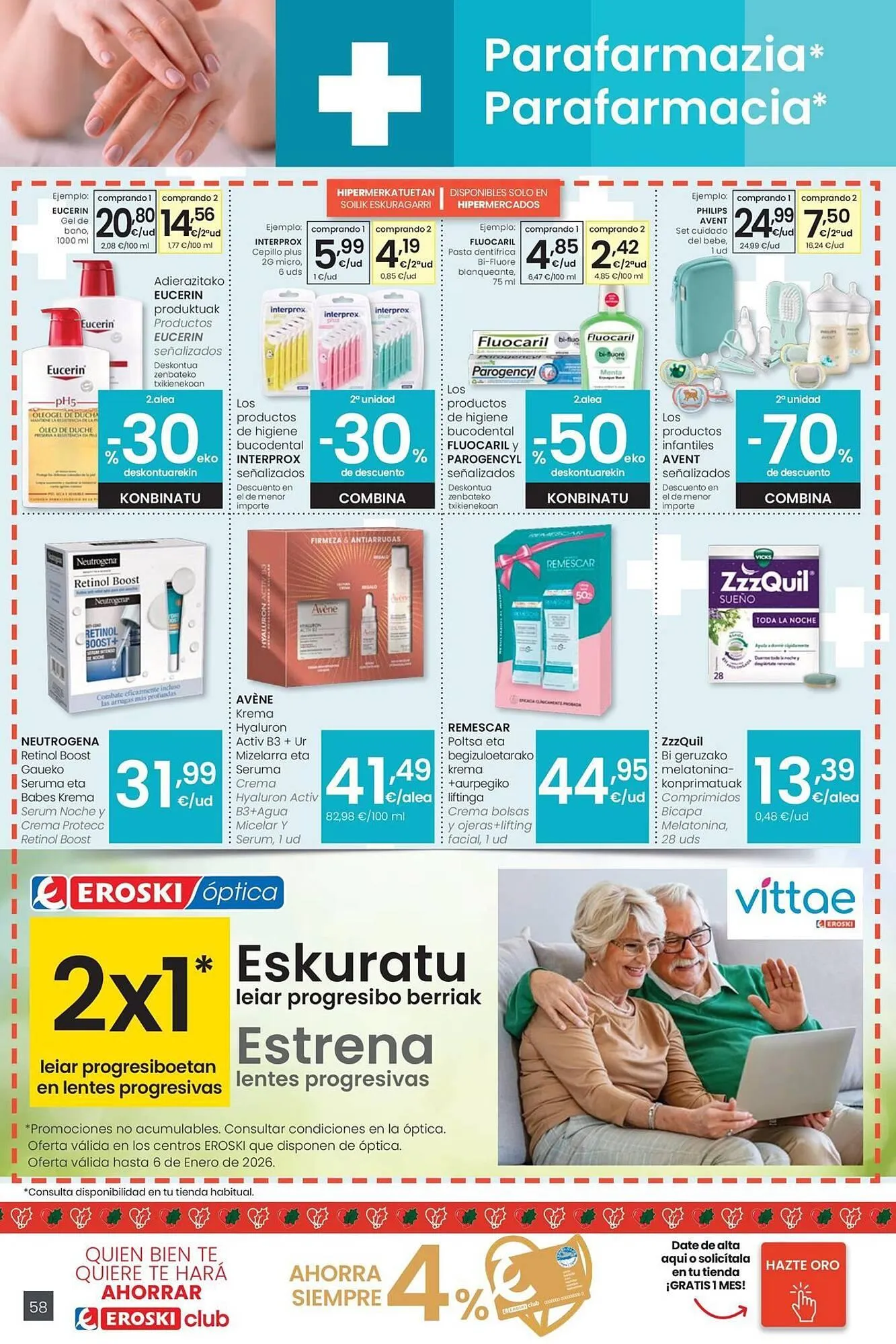 Catálogo de Folleto Eroski 18 de diciembre al 31 de diciembre 2025 - Página 58