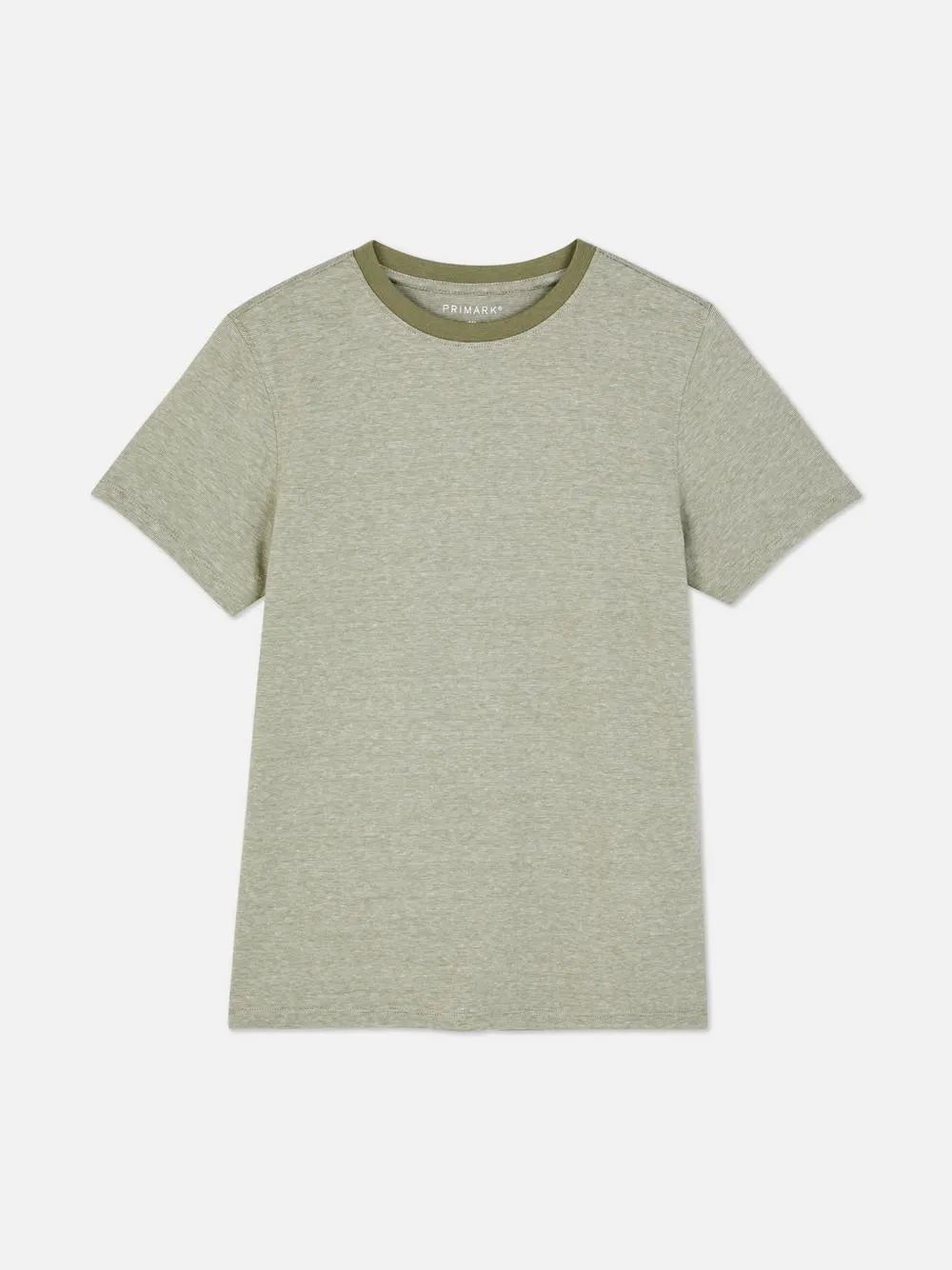 Camiseta de manga corta con raya diplomática