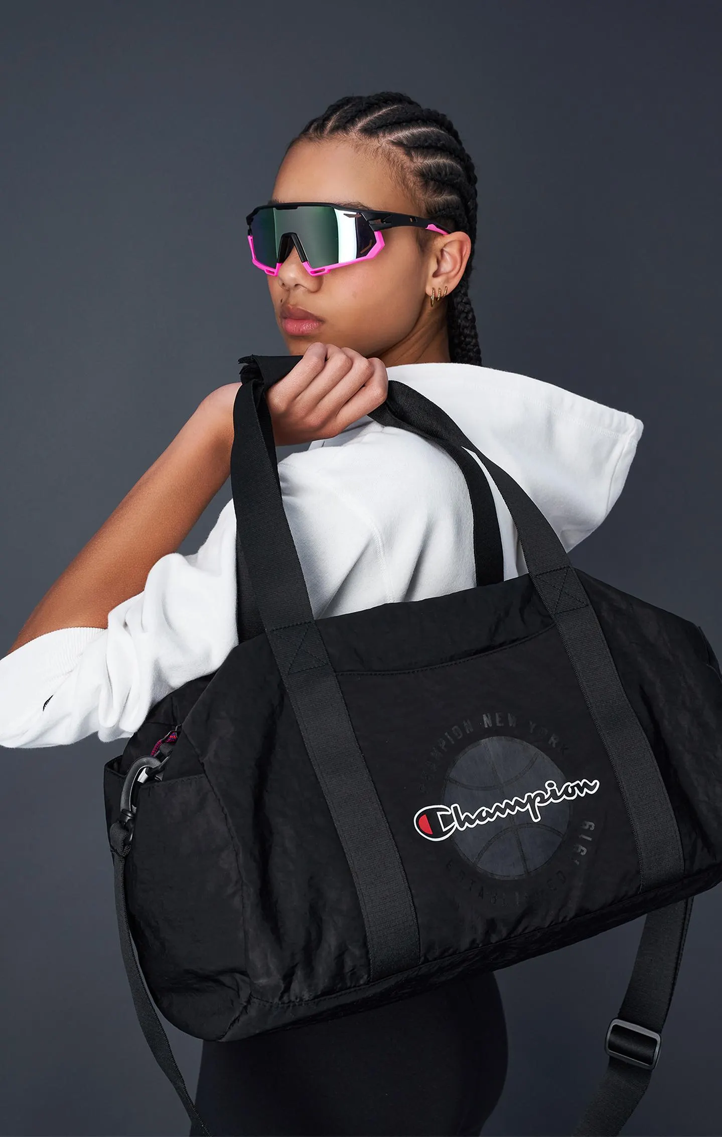 Bolsa de viaje de béisbol mediana con logotipo