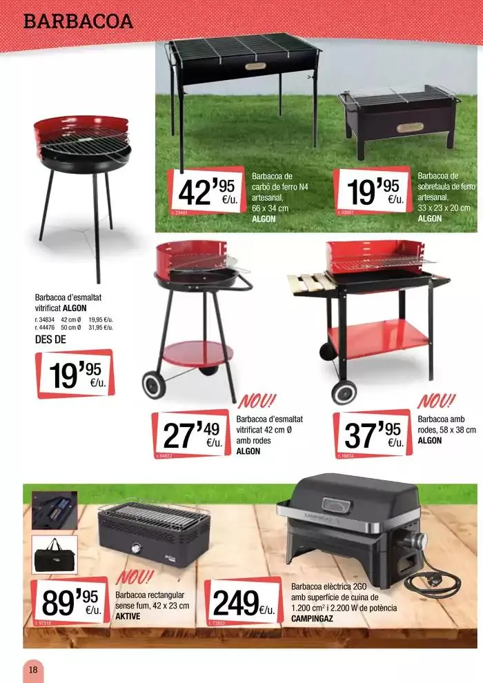 Catálogo de Catàleg vàlid del 18 de març al 25 d’agost 18 de marzo al 25 de agosto 2025 - Página 18