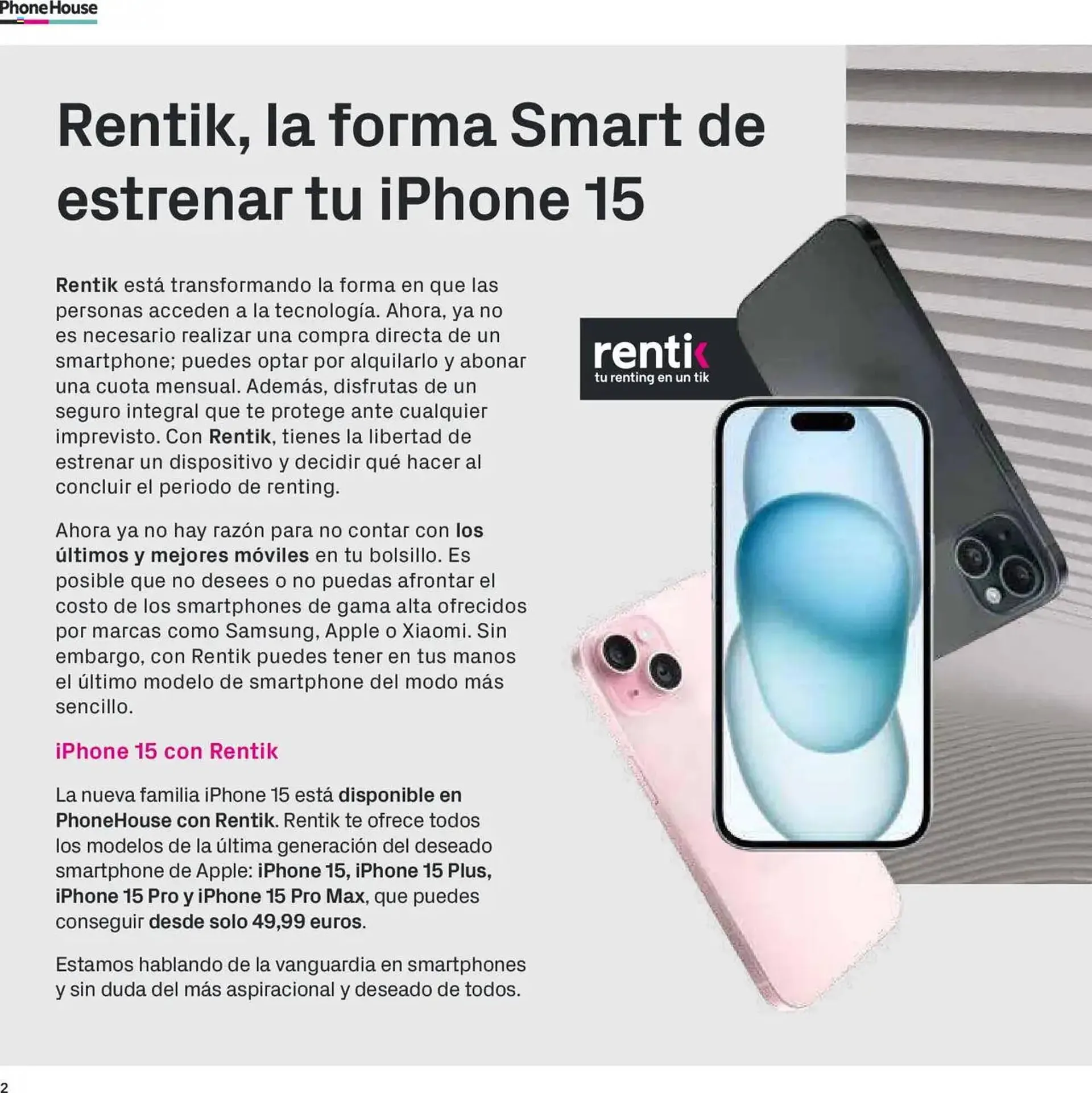 Catálogo de Folleto Phone House 1 de enero al 31 de enero 2025 - Página 2