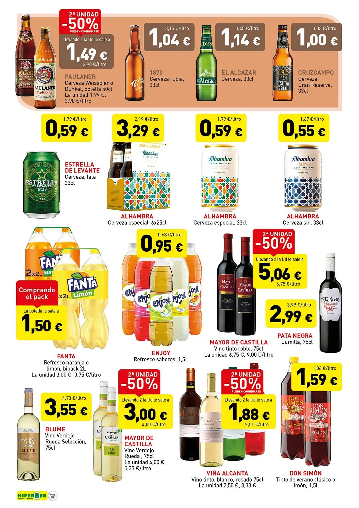 Catálogo de Folleto Hiperber 18 de abril al 8 de mayo 2024 - Página 6