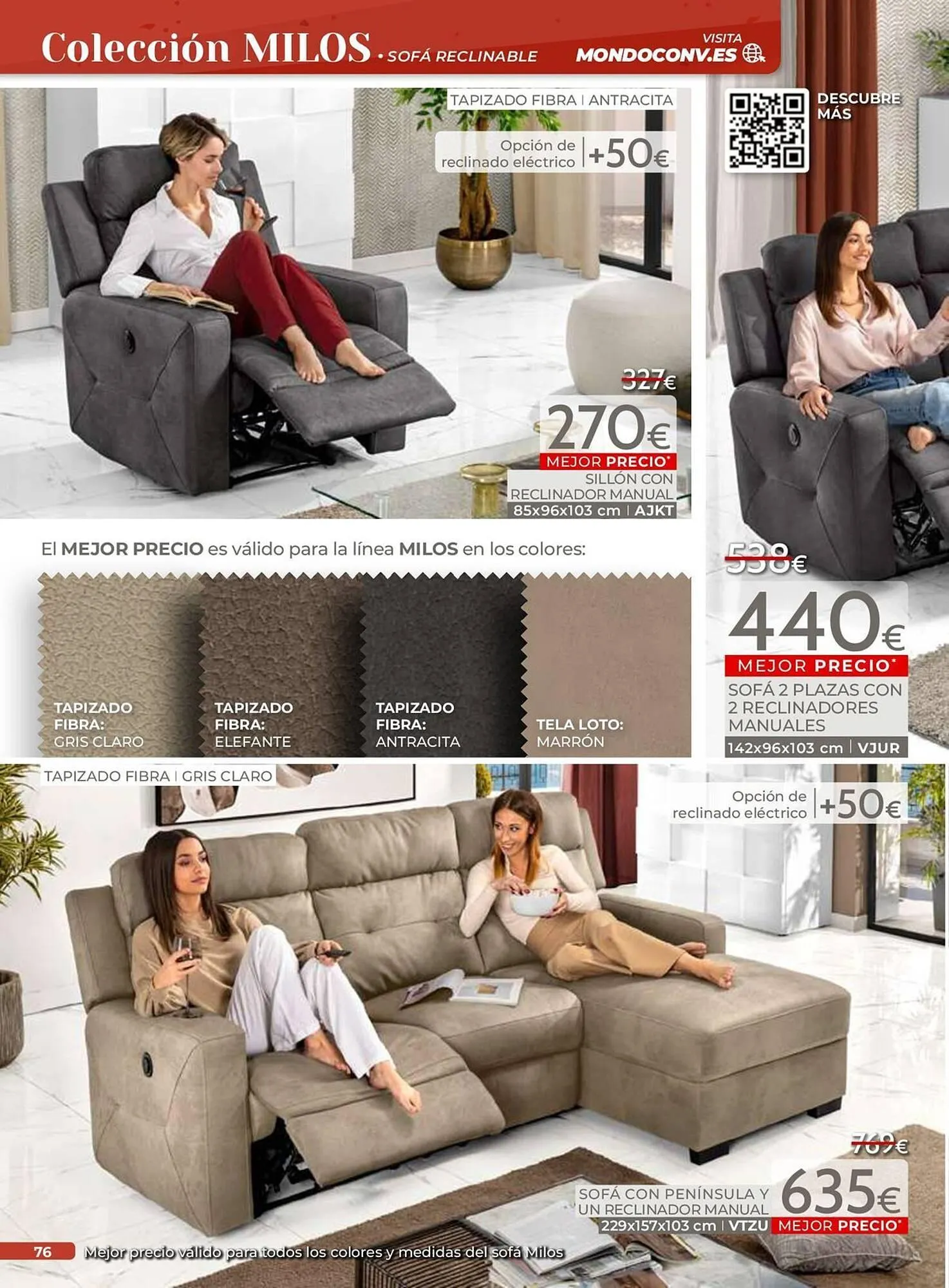 Catálogo de Catálogo Mondo Convenienza 2 de octubre al 28 de febrero 2026 - Página 78
