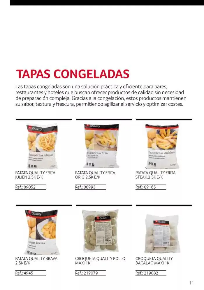 Catálogo de Nuestra selección de hostelería 1 de marzo al 30 de abril 2025 - Página 11