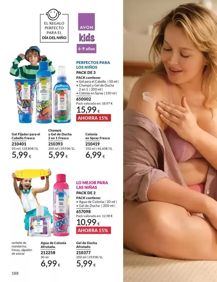 Catálogo de Catálogo AVON Mayo 2 de mayo al 31 de mayo 2025 - Página 188