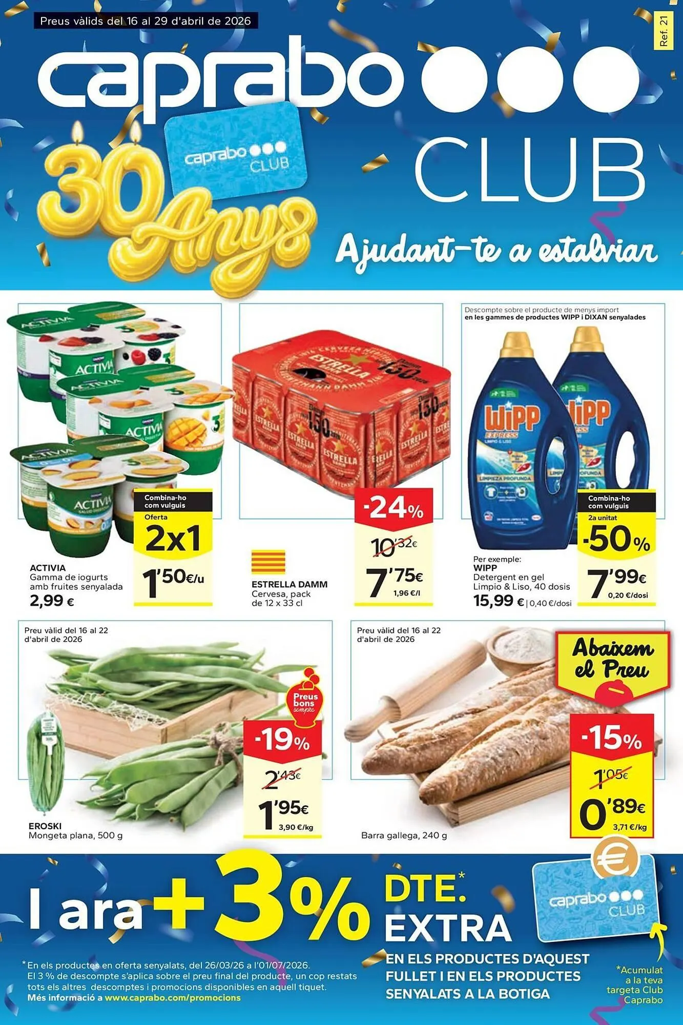 Catálogo de Catálogo Caprabo 16 de abril al 29 de abril 2026 - Página 1