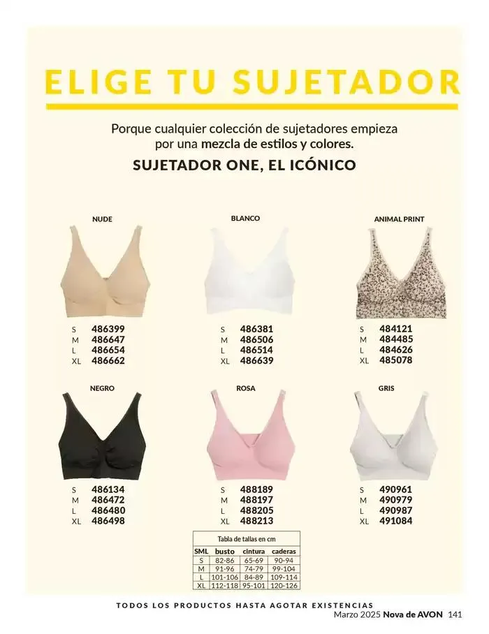 Catálogo de Catálogo AVON 3 de marzo al 31 de marzo 2025 - Página 141