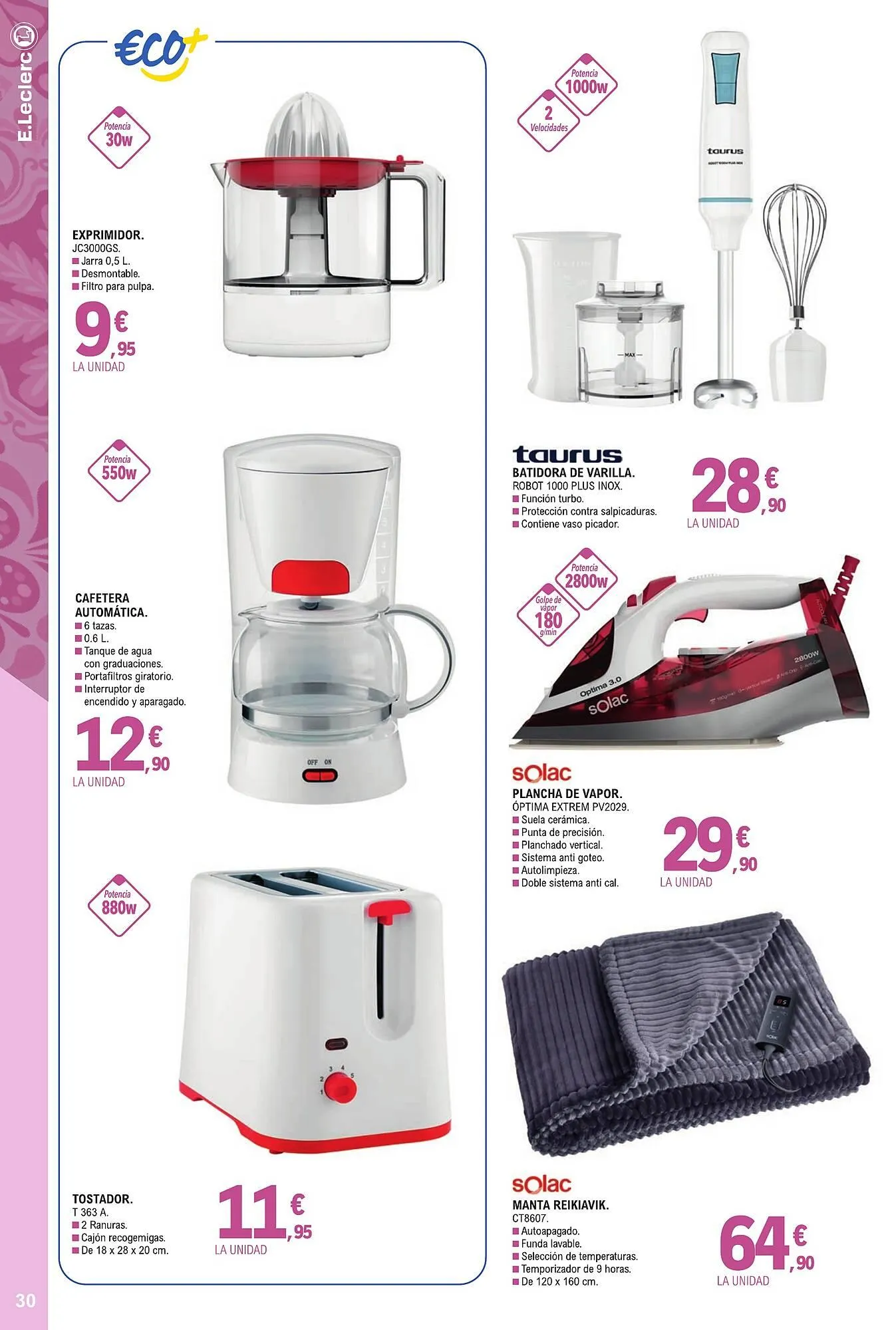 Catálogo de Catálogo E.Leclerc 7 de enero al 25 de enero 2026 - Página 30