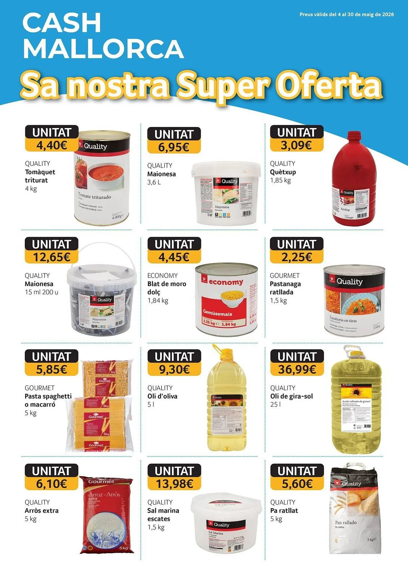 Catálogo de Folleto GM Cash & Carry 12 de mayo al 30 de mayo 2026 - Página 1