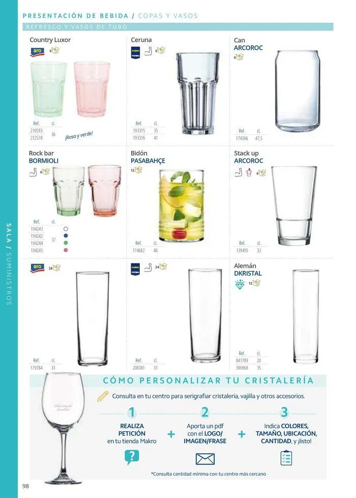 Catálogo de Equipamiento y suministros 23 de julio al 30 de noviembre 2024 - Página 98