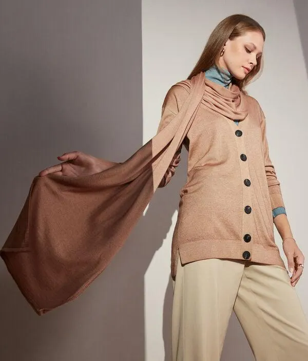 Bufanda de cashmere ultrafine