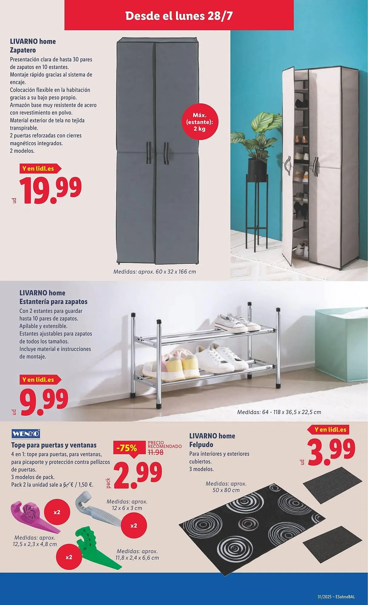 Catálogo de Folleto Lidl 28 de julio al 3 de agosto 2025 - Página 11