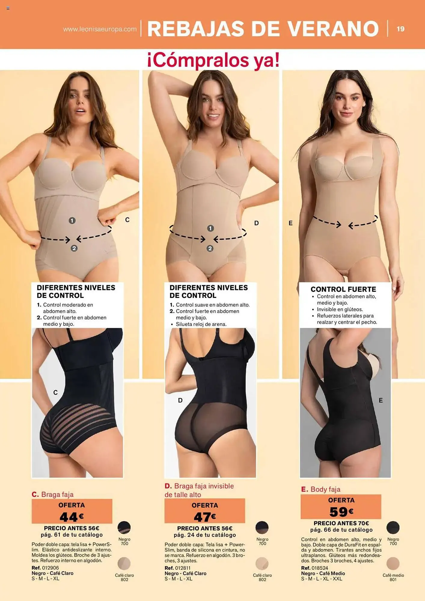 Catálogo de Folleto Leonisa 1 de agosto al 31 de agosto 2025 - Página 19