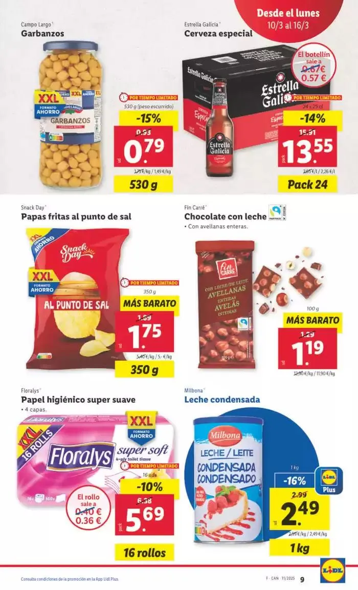 Catálogo de № 1 PRECIO - Ofertas válidas del 10/03 al 16/03 10 de marzo al 16 de marzo 2025 - Página 11