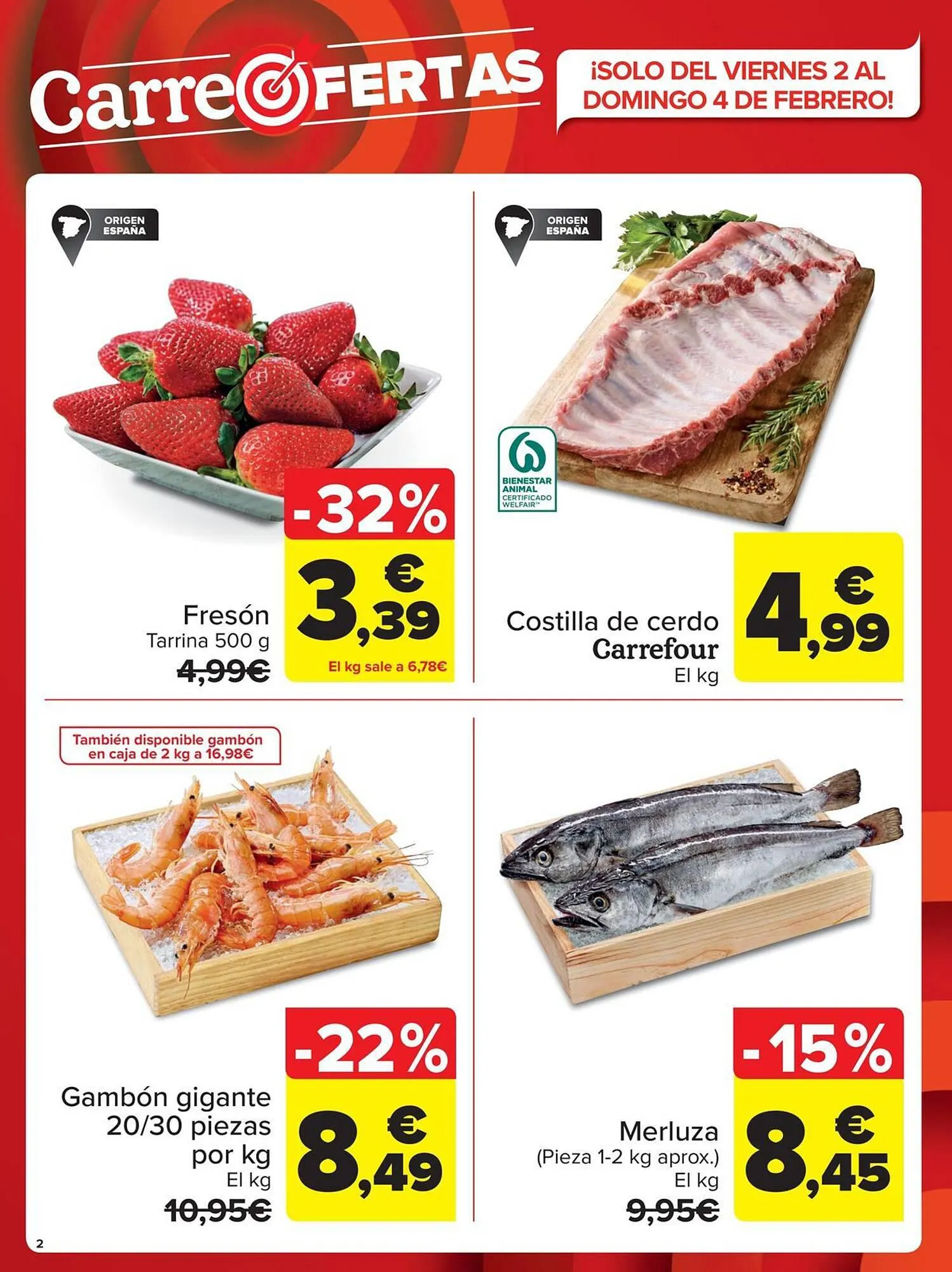 Catálogo de Folleto Carrefour 2 de febrero al 4 de febrero 2024 - Página 2