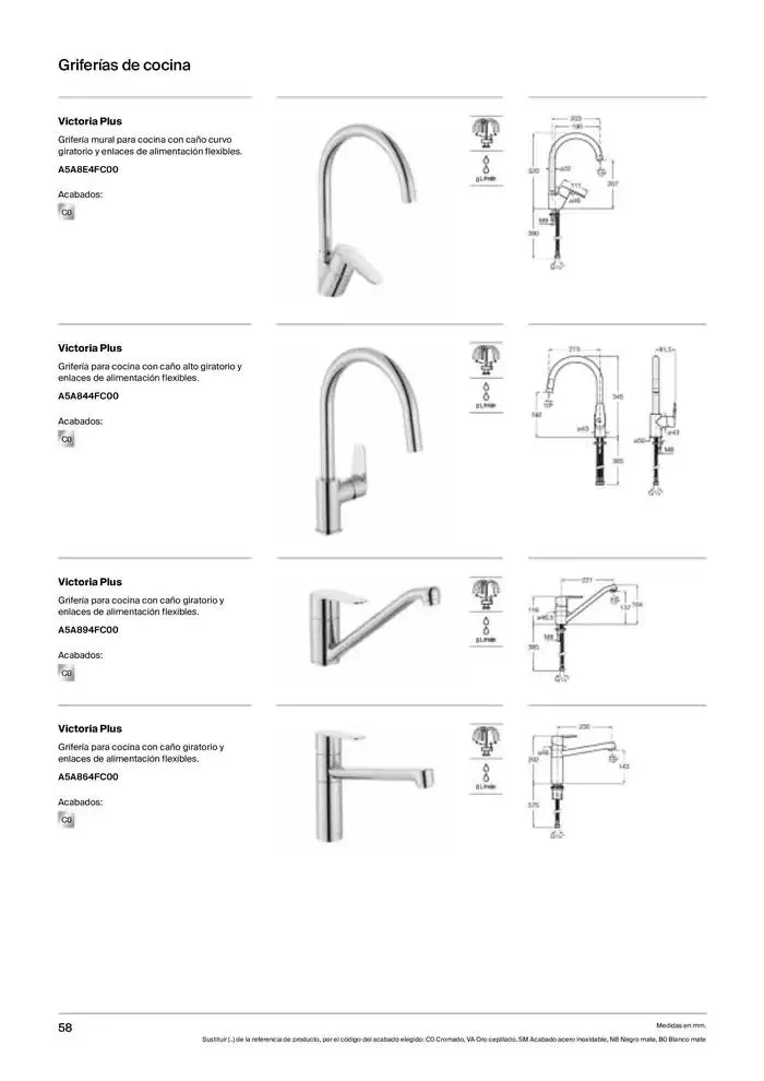 Catálogo de Fregaderos y grifería para cocina 9 de enero al 31 de diciembre 2025 - Página 60