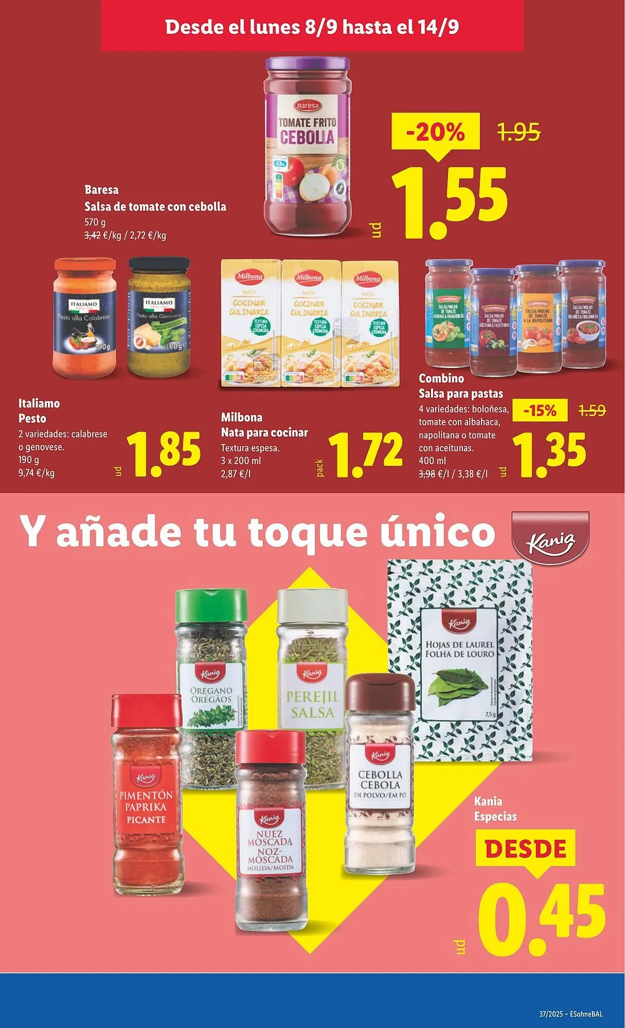 Catálogo de Folleto Lidl 8 de septiembre al 14 de septiembre 2025 - Página 9