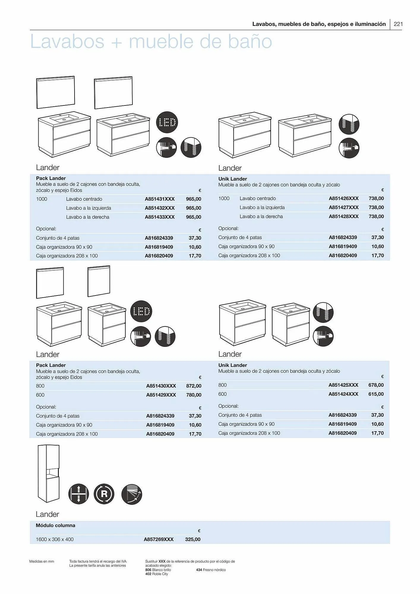 Catálogo de Folleto Manau 26 de enero al 31 de diciembre 2023 - Página 223