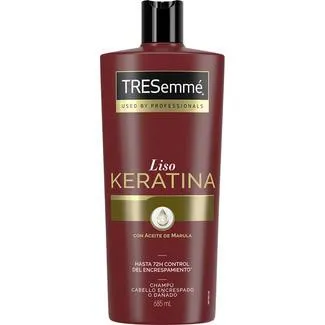 TRESEMME champú Liso Keratina con aceite de marula botella 685 ml control del encrespamiento hasta 72h
