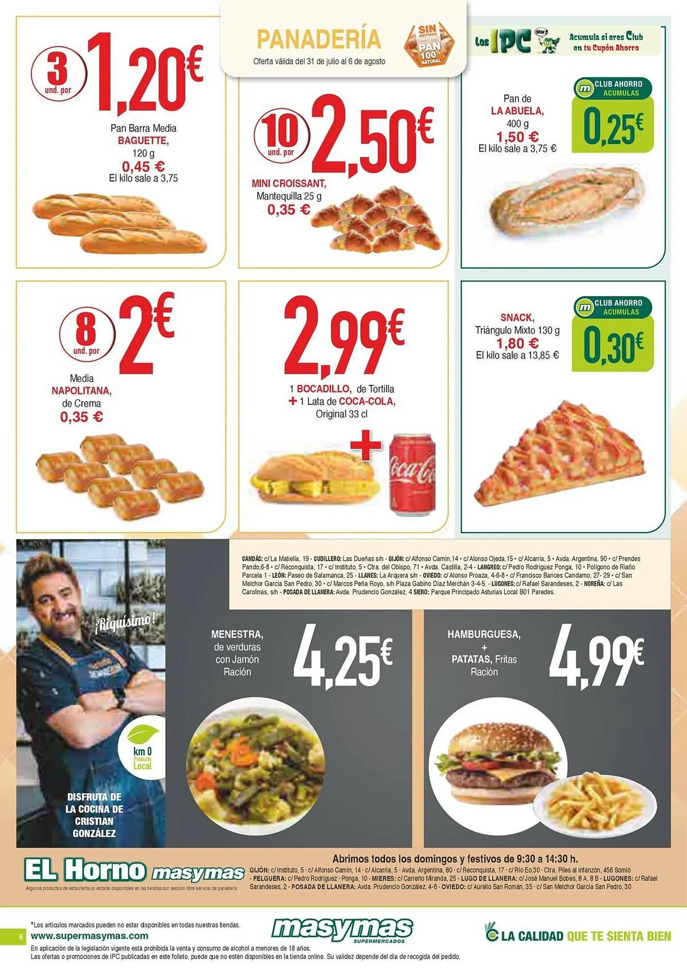 Catálogo de Folleto Masymas 31 de julio al 3 de septiembre 2025 - Página 6